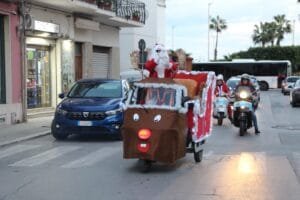 Natale In vespa CSR Pozzallo30
