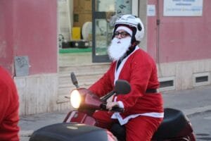 Natale In vespa CSR Pozzallo74