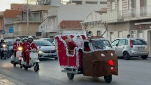 Natale In vespa CSR Pozzallo86