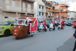 Natale In vespa CSR Pozzallo96