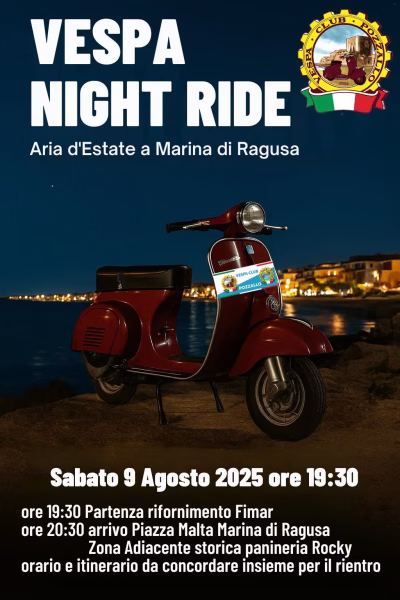 Vespa Night Ride
