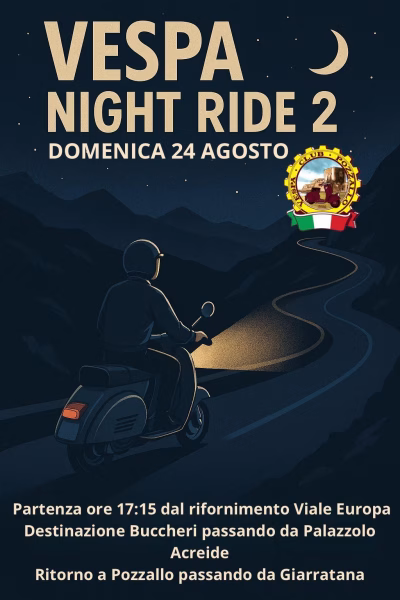 Vespa Night Ride 2